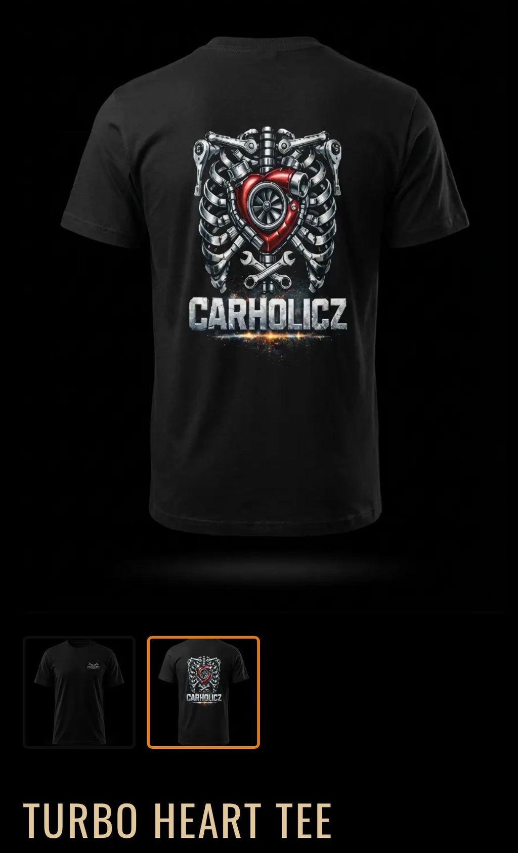 TURBO HEART TEE