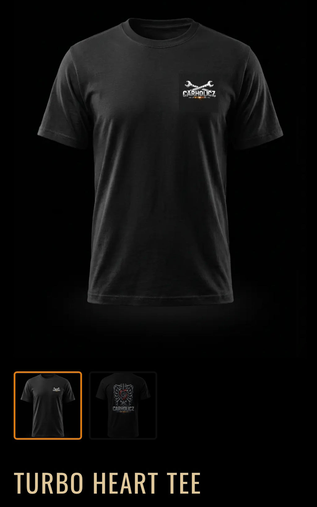 TURBO HEART TEE